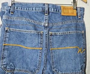 Tommy Hilfiger Carpenter Denim Jean Shorts Mens Size 30 Carpenter 90s Y2K - Picture 1 of 6
