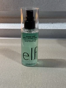 e.l.f. Power Grip Dewy Setting Spray, Ultra Fine Mist Made With Hyaluronic Acid - Picture 1 of 2