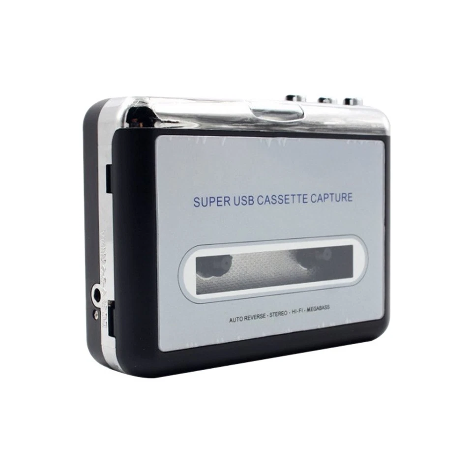 1X(Lettore di Cassette Convertitore Portatile da Cassetta USB A MP3 Cassett4642 - Immagine 1 di 1