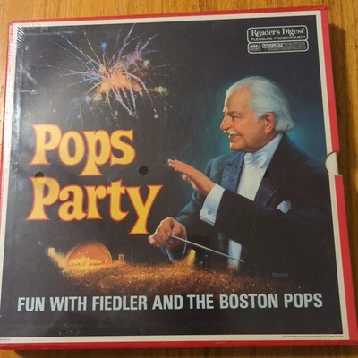 VTG Readers Digest Pops Party W/Fielder & Boston Pops Box Set Records/LP- SEALED - Image 1 of 3