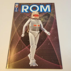 Rom #1 Cover B – Toy Variant IDW Darwyn Cooke memorial tribute VF/NM - Picture 1 of 11