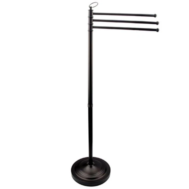 Kingston Brass CC2025 Three Arm Free Standing Towel Stand - Oil Rubbed Bronze Foto 1 de 1