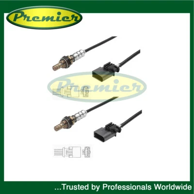 Premier Anteriore + Posteriore 2x Sensori Ossigeno Lambda Adatto MG MG TF MGF 1.6 4 Fili - Immagine 1 di 2