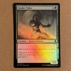 B3G3 ~ MTG ~ FOIL ~ Smoke Teller ~ KTK Khans of Tarkir ~ 151 ~ 2014 Englisch ~ MP - Bild 1 von 14
