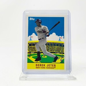 Derek Jeter - 2007 Topps - Flashback Fridays Insert - FF2 - New York Yankees