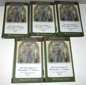 The Great Courses: The Great Ideas of Philosophy, 2nd Edition Parts 1-5; 30 CDs - Picture 1 of 5