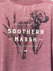 Southern Marsh Shirt Men’s Size XL Maroon Red Long Sleeve T Shirt 