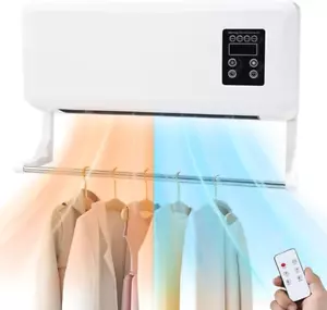 RISCALDATORE e Condizionatore d'ARIA da Parete BAGNO con Telecomando ELETTRICO - Foto 1 di 10