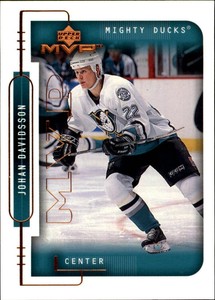1999-00 Upper Deck MVP Hockey #10 Johan Davidsson
