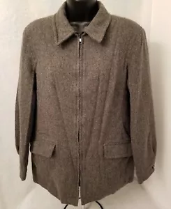 Requirements Womens Jacket Coat Size 10 Gray Wool - Picture 1 of 4