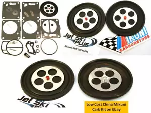 Yamaha WaveRunner Mikuni Carb Carburetor Rebuild Kit Superjet Super Jet 650 701 - Foto 1 di 7