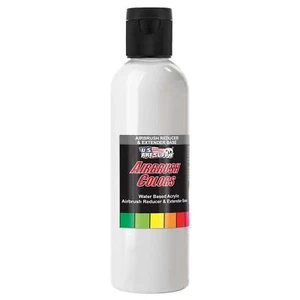 4 oz Airbrush Thinner & Extender Base, Reducing Acrylic Airbrush Paint Colors - Picture 1 of 5