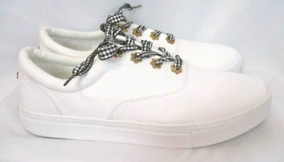 Isaac Mizrahi Tenis de Lona Zapatos Blanco 12M Guinga Con Cordones Para Mujer BR70 Foto 1 de 4