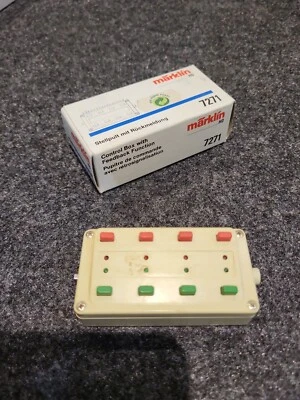 Marklin 7271 Control Box for up to Four Signals/turn outs red /green leds  - Image 1 of 4