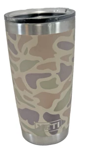 YETI Rambler 20 oz Dazed Camo Tumbler with Lid – Retired Color, Gently Used - Picture 1 of 7
