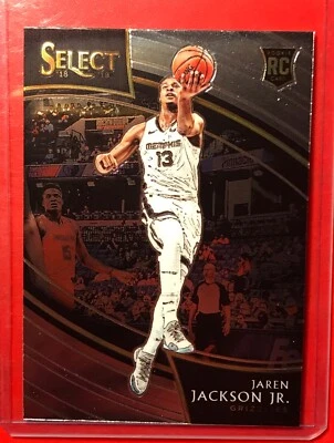 Jaren Jackson Jr SP RC Courtside 2018 Panini Select Hot Rare - Image 1 of 2