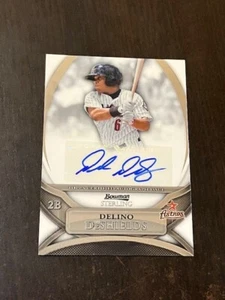 DELINO DESHIELDS auto rc 2011 Bowman Sterling - Picture 1 of 2