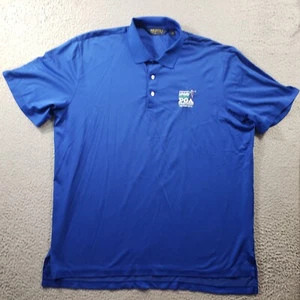 Polo Golf Ralph Lauren Shirt Men's 2XL Blue Performance PGA Championship Stretch - Picture 1 of 11