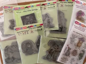 STAMPENDOUS! House-Mouse Cling Rubber Stamps - Picture 1 of 13