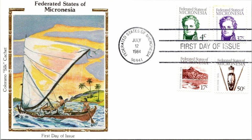 Micronesia FDC 1984 - Federated States of Micronesia - F29866 - Image 1 of 2