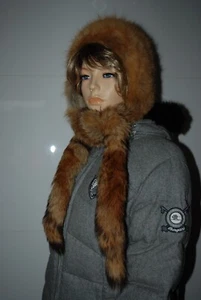 Rotfuchs Pelz Mütze Fuchs Fellmütze Wintermütze abhebbaren Pelzbänder gr. M. - Bild 1 von 8