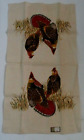 Stevens Linen Kitchen Tea Towel ~ Birds Turkey  ~ New w/ Label