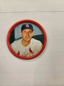 1963 Salada Junket Baseball Coins #15 KEN BOYER St. Louis Cardinals NM/MINT - Picture 1 of 2
