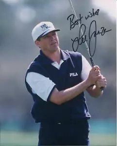 LEE JANZEN AUTOGRAPH PROFESSIONAL GOLFER WON U.S. OPEN TWICE SIGNED PHOTO - Picture 1 of 1