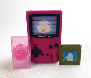 Chancey Vintage Pokémon Nintendo Game Boy Color Toy Complete 2000 Burger King - Picture 1 of 2