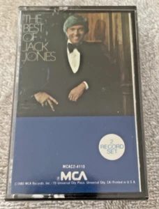 The Best of Jack Jones MCA Cassette - Still Sealed from 1977 -  22 Tracks, Mint - Picture 1 of 10