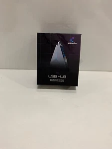 USB 3.0 Hub Vertical Data Hub with Long Cord 4 Additional Ports for Mac & PC - Picture 1 of 1