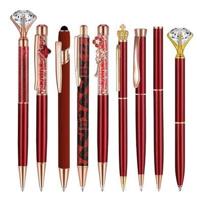 Long-lasting Pens Metal Telescopic Pen Elegant Ballpoint Set for Women Dynamic - image 1 of 4