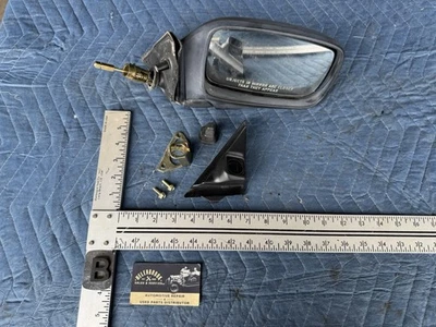 Espejo retrovisor de ajuste manual derecho Volvo 240 244 245 1986-1993 OEM #4824E Foto 1 de 4