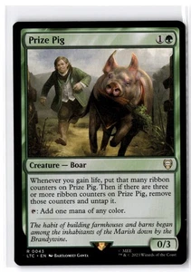 Commander: The Lord of the Rings: Tales of Middle-earth #43 Prize Pig - Picture 1 of 2