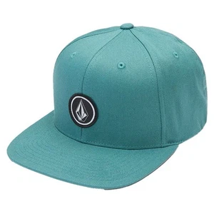 Volcom Men's Quarter Twill Petrol Snapback Hat (PTL) - Picture 1 of 2