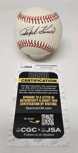 Ralph Kiner Signed Rawlings Official National League Baseball JSA COA PIRATES  - Picture 1 of 3