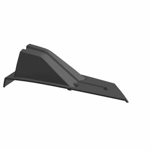 Polaris Rear Hump Deck Panel, Right-Hand, Black, Genuine OEM Part 5453412-266 - Picture 1 of 2