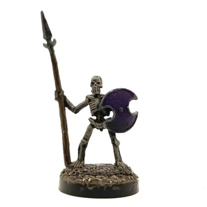 Skeletal Spearman 1 Painted Model Skeleton Warrior Bones - Picture 1 of 5