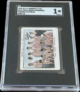 1925 Dólar Liniers Intermedia, SGC 1, Onagoity, Serie 3A, Soccer Fútbol Card. - Bild 1 von 2