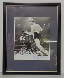 Ingemar Johansson & Floyd Patterson Signed Autographed 8x10 Boxing Photo Framed - Picture 1 of 4