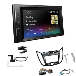 Pioneer Autoradio Bluetooth DAB Apple Android für Ford C-Max ab 2010 piano black - Bild 1 von 5
