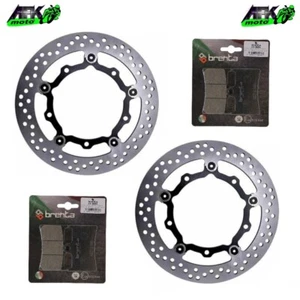 Kit Dischi + Pastiglie Freno Anteriore Yamaha TMax T-Max 500 2008-2009-2010-2011 - Imagen 1 de 1