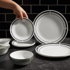 Corelle 16pc Vitrelle Brasserie Dinnerware Set