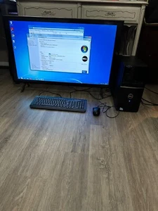 Dell Vostro 220 Intel Pentium Dual Core E5400 2.70 GHz Tower PC WIN-7 - Picture 1 of 13