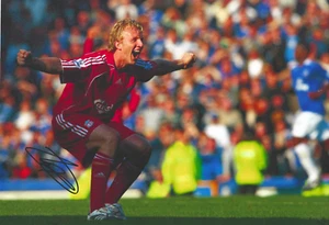 Dirk Kuyt Liverpool Huge Signed A3 Photo With Coa (1) - Picture 1 of 3