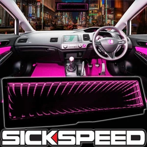 SICKSPEED GALAXY MIRROR LED LIGHT CLIP-ON REAR VIEW WINK REARVIEW PINK P3 - Picture 1 of 1