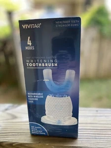 Vivitar Whitening Toothbrush, Ultrasonic U-Shaped Electric Toothbrush for Adults - Picture 1 of 3