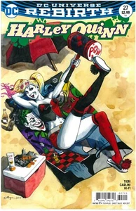 Harley Quinn #27 Tieri Carlini Joker Penguin DCU Rebirth 2017 ~ DC COMICS - Foto 1 di 2