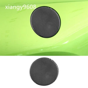 Carbon Fiber Fuel Filler Tank Cover Door Gas Cap For Volkswagen Scirocco 2009-16 - Picture 1 of 16