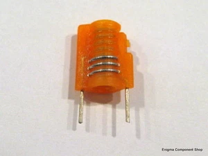 Miniatur geformte variable Induktor. 3,5t, orange, 30-51nH. 'Mini S18' UKSeller. - Bild 1 von 1